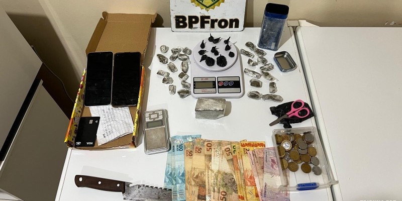 BPFRON prende homens por tráfico de drogas em Barracão