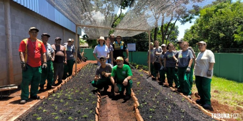 Catadores da UVR do Campos do Iguaçu terão horta comunitária para o plantio de hortaliças e plantas medicinais