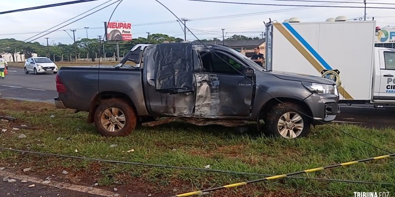 Criança de 10 anos morre após colisão no trevo do CTG  Charrua