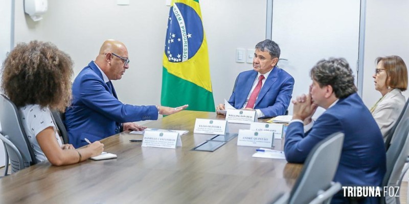 Secretário de Assistência Social de Foz se reúne com o ministro Wellington Dias, em Brasília