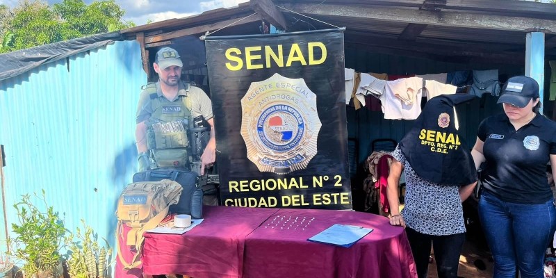 SENAD prende mulher que vendia crack em Ciudad Del Este