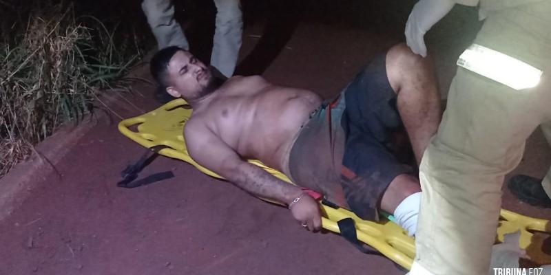 Siate socorre vítima atropelada durante a madrugada