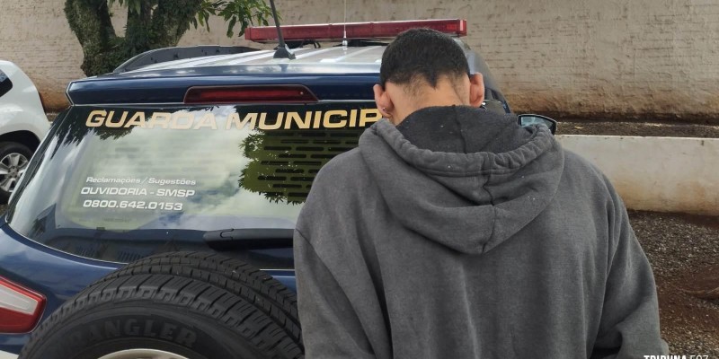 Guarda Municipal cumpre mandado de prisão na Vila Bras