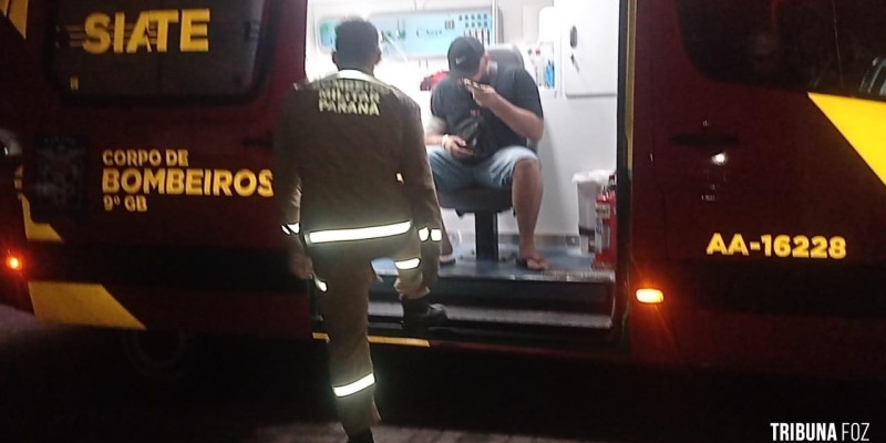 PM e SIATE atende vítima baleada na Av. Andradina