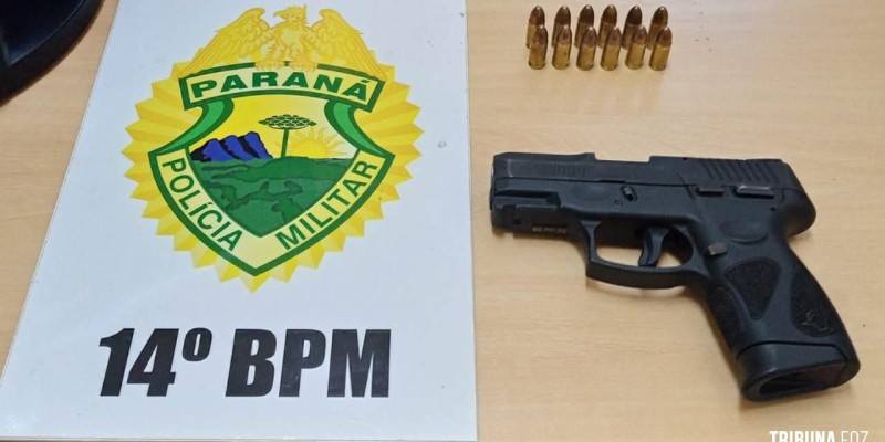 Polícia Militar prende homem com arma de fogo no Jardim Ipê