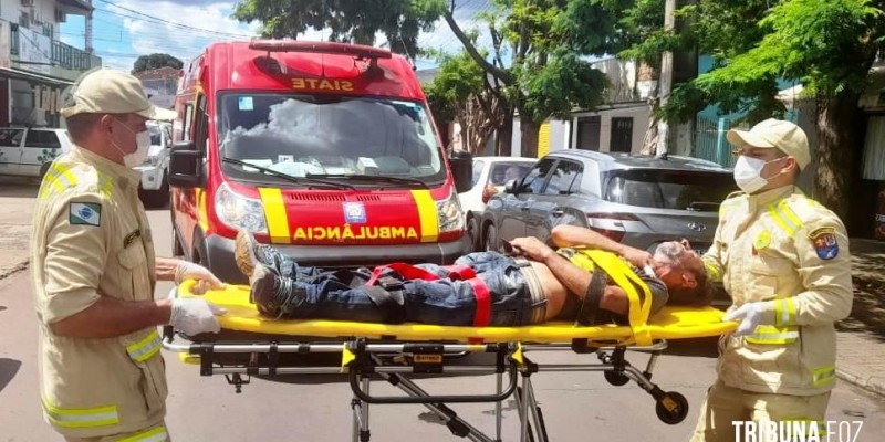 Siate socorre ciclista no Bairro Porto Meira