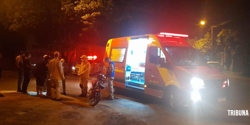 Siate socorre motociclista após colisão no Porto Meira