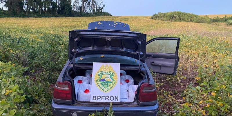 BPFRON apreende veículo carregado com agrotóxicos em Ampére
