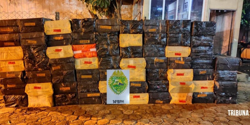 PM apreende cigarros contrabandeados em Itaipulândia