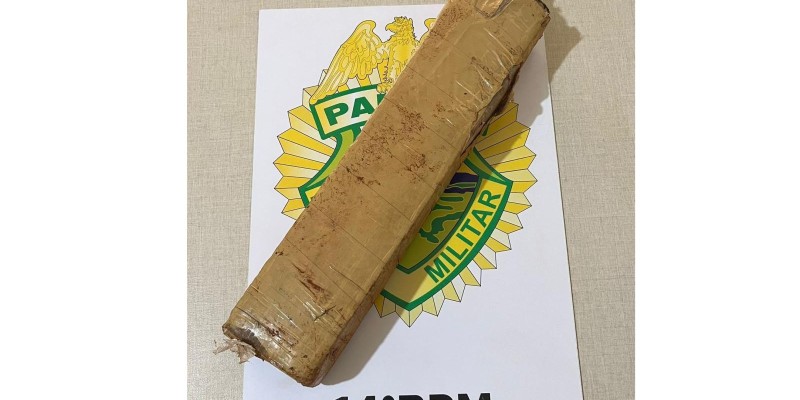 Polícia Militar apreende maconha n a cidade de Missal