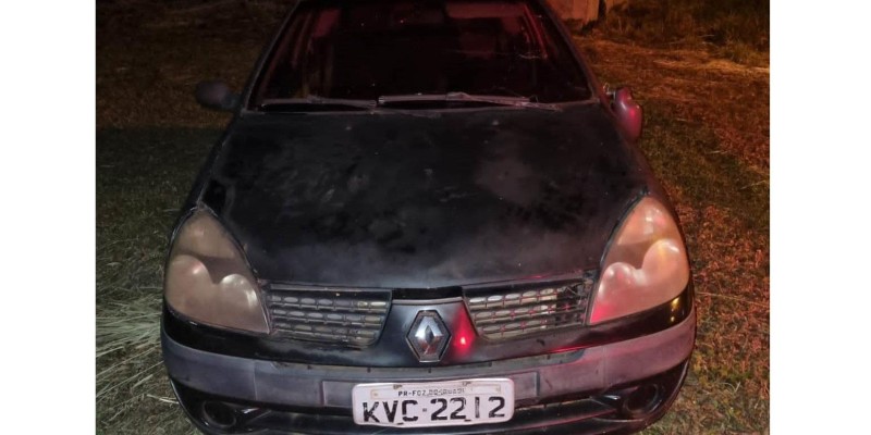 Polícia Militar recupera veículo furtado no Campos do Iguaçu