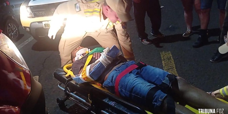 Siate socorre motociclista após colisão no Bairro Três Lagoas