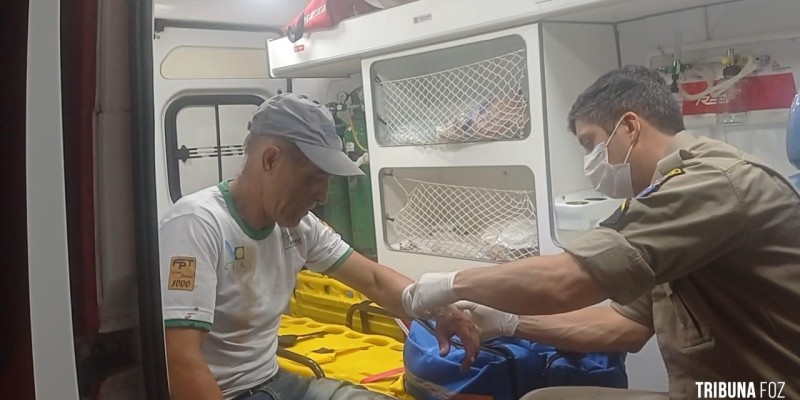 Siate socorre vítima de atropelamento no Bairro Porto Meira