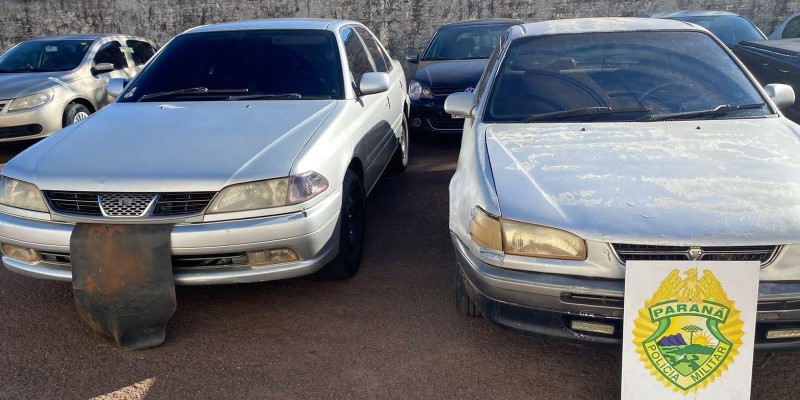 BPFRON apreende pneus e cigarro em Céu Azul