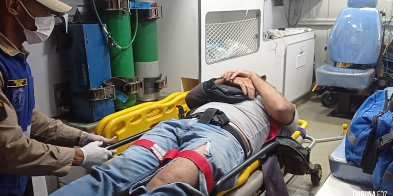 Entregador de pizza é atropelado no Bairro Três Lagoas