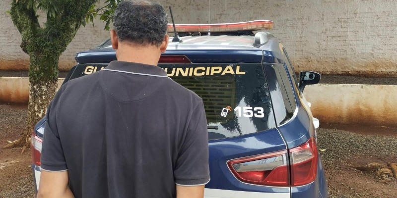 Guarda Municipal cumpre mandado de prisão na Av. das Cataratas
