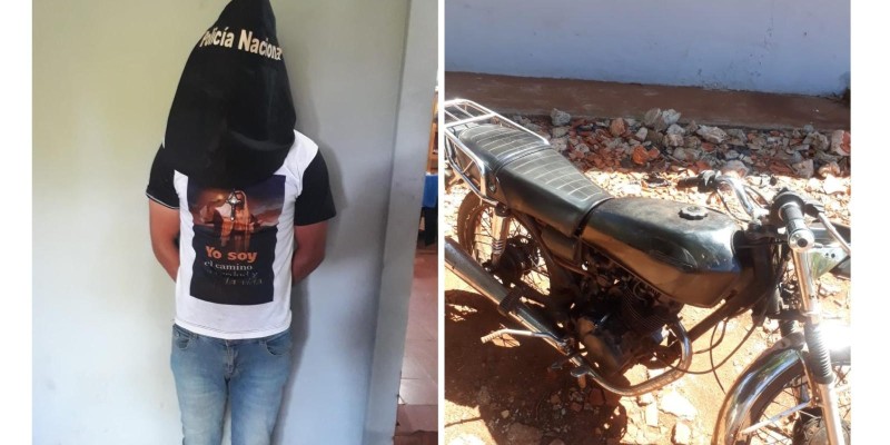 Homem é preso com moto furtada em Ciudad Del Este