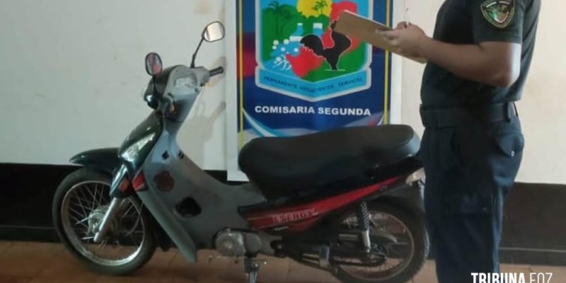 Policia recupera motoneta roubada em Puerto Iguazu