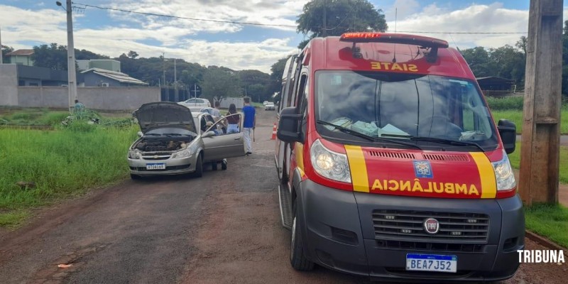 Siate atende duas vítimas após colisão na Vila Yolanda
