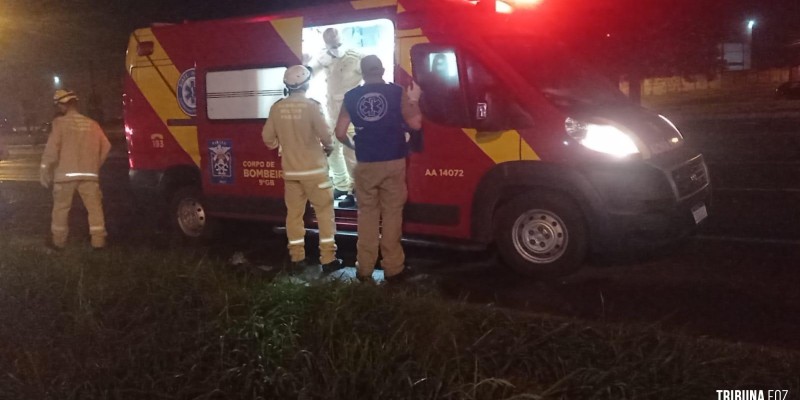 Siate socorre duas mulheres após colisão na BR-277