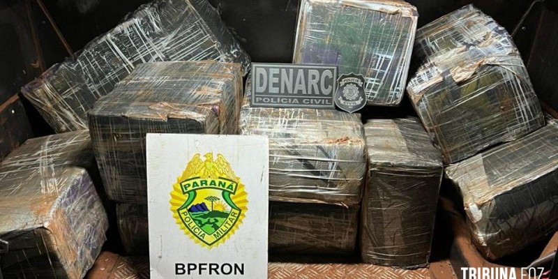 BPFRON e DENARC apreendem drogas em Santa Helena