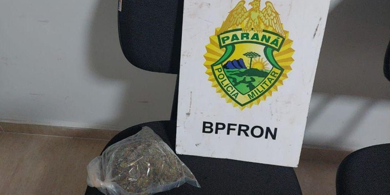 BPFRON prende homem com drogas em Marechal Cândido Rondon