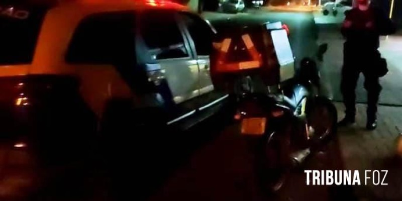 Foztrans apreende motocicleta com 249 multas 