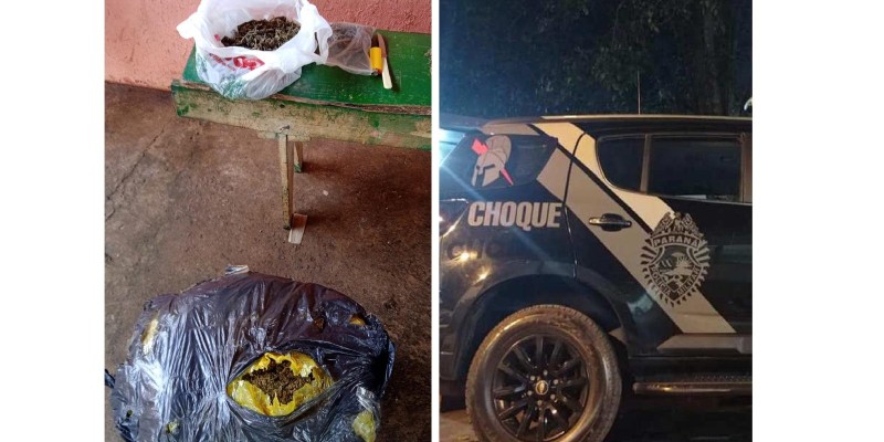 PM apreende menor com 10 Kg de maconha no Jardim São Luís