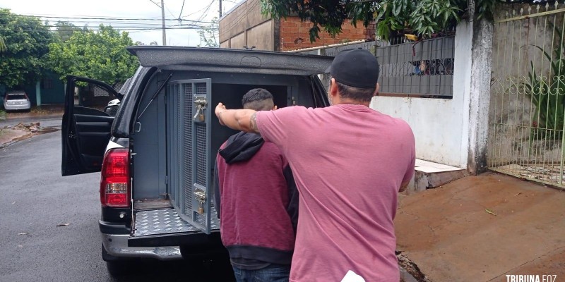 Polícia Civil prende homicida acusado de vários furtos em Foz