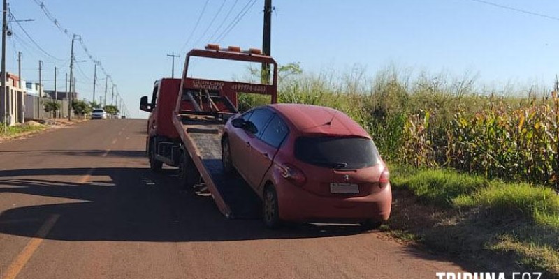 Policia Militar recupera veículo roubado em Medianeira