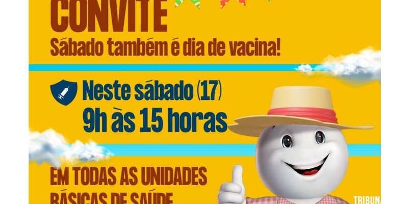 Unidades Básicas estarão abertas neste sábado (17) para vacinação