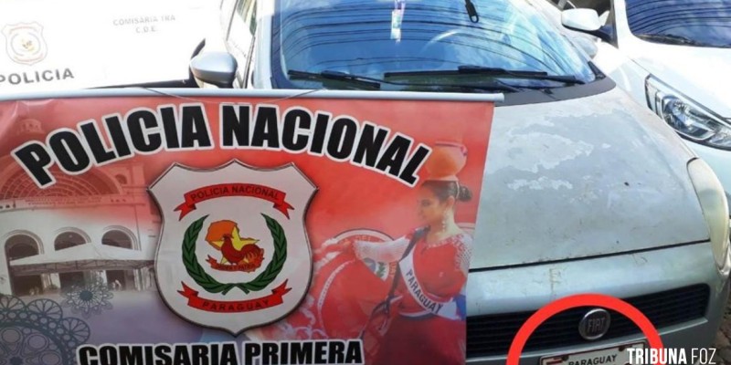 Homem é preso em Ciudad Del Este com carro roubado no Brasil