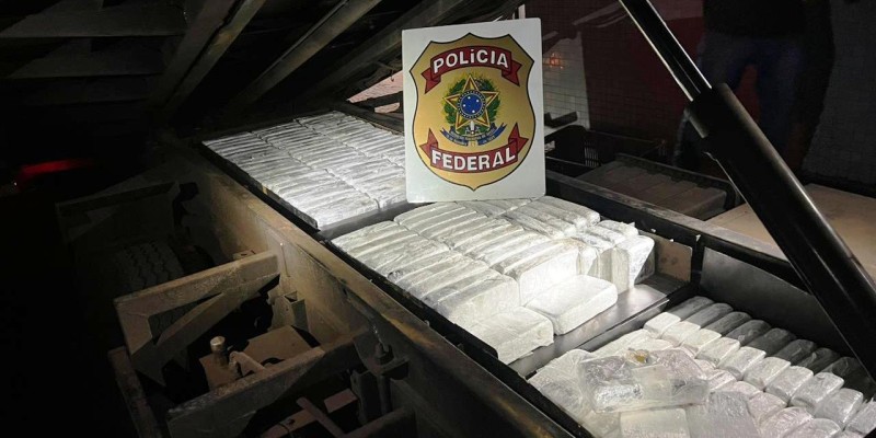 Policia Federal apreende mais de 200 Kg de crack em Céu Azul