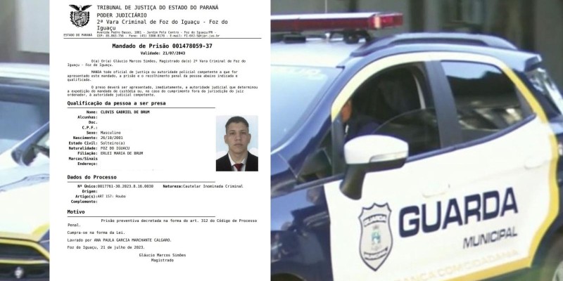 Guarda Municipal prende ultimo foragido da Operação 