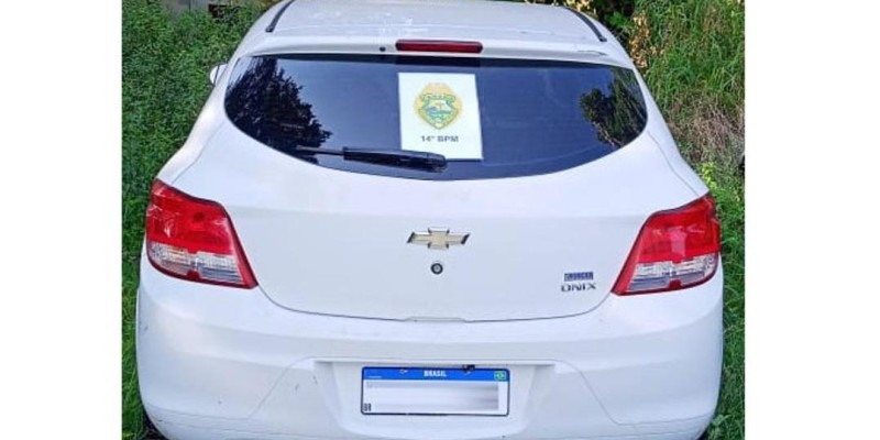 Policia Militar recupera veículo furtado no Jardim São Roque