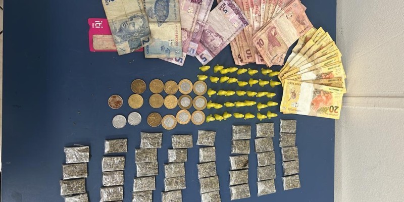 ROCAM prende dois homens por tráfico de drogas no Porto Meira