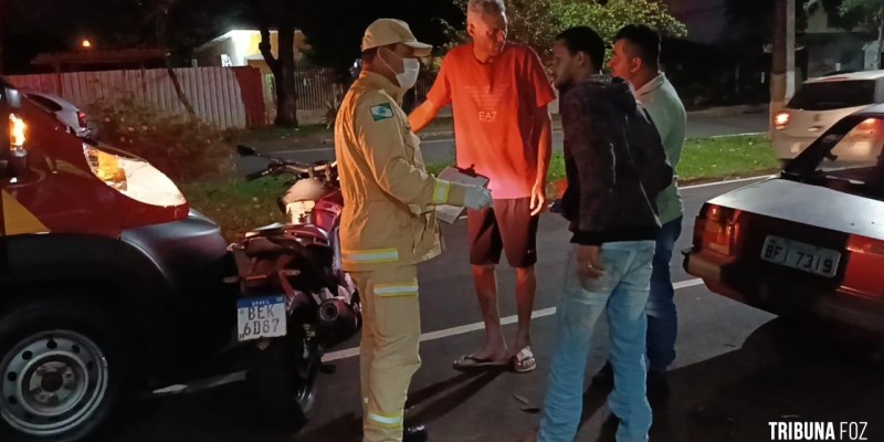 Siate atende acidente de trânsito na Av. Por do Sol