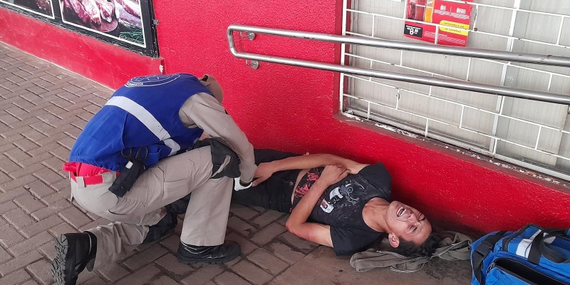 Siate atende vítima de agressão no Jardim São Luis