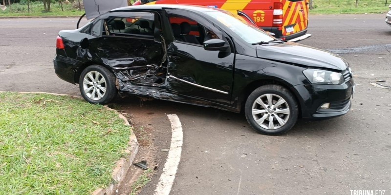 Siate socorre vitima de acidente de trânsito na Av. Beira Rio