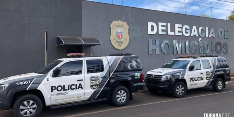 A Delegacia de Homicídios de Foz do Iguaçu elucida latrocínio