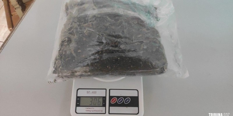 Policia Militar apreende maconha em Santa Terezinha de Itaipu