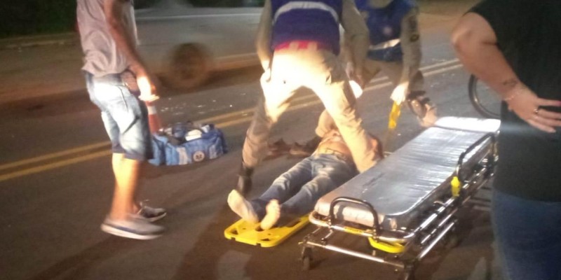 Siate socorre vítima de atropelamento no Porto Meira