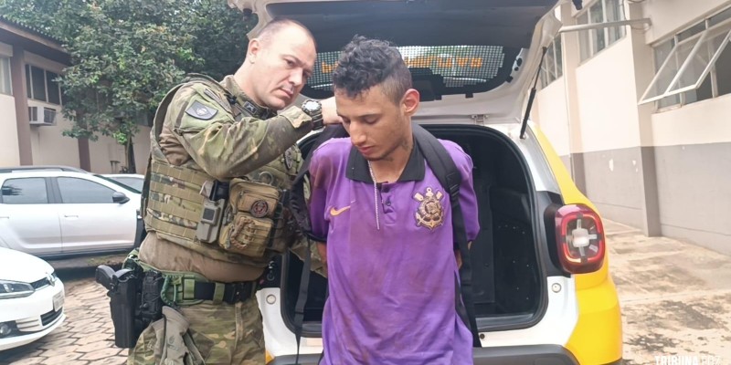 BPFRON prende ladrão de celular no Bairro Três Lagoas