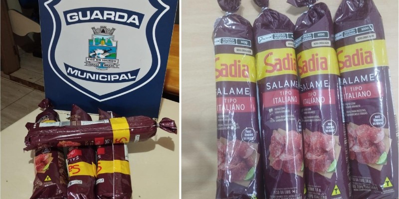 Guarda Municipal prende ladrão de salame no Jardim Central