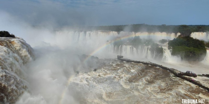 Parque Nacional do Iguaçu recebeu 38.842 visitantes no feriadão de 12 de outubro