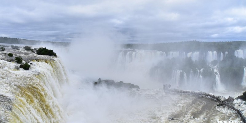 Passarela das Cataratas é fechada momentaneamente