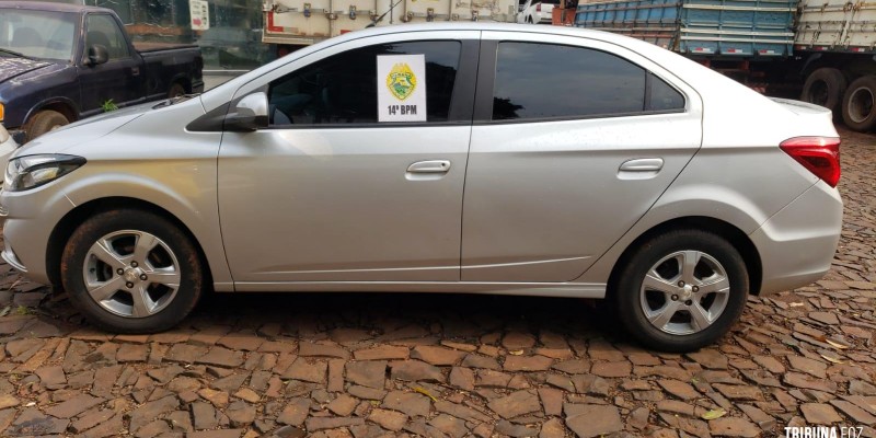 Policia Militar recupera veículo roubado no Três Lagoas