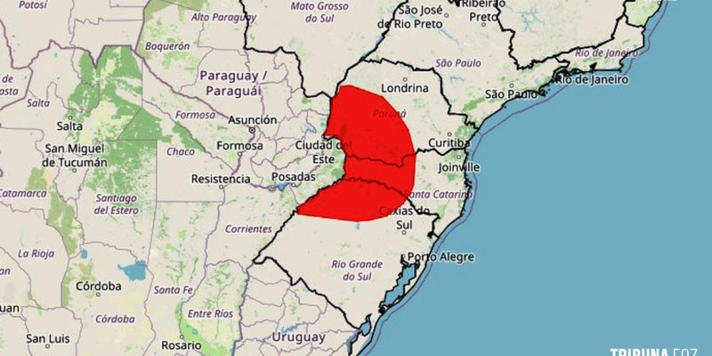 Frente fria e ciclone extratropical elevam risco de tempestades no Sul