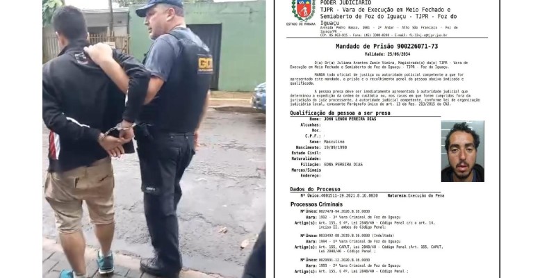 Guarda Municipal cumpre mandado de prisão no CREAS POP