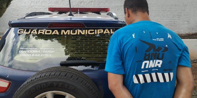 Guarda Municipal cumpre mandado de prisão no Jardim São Paulo